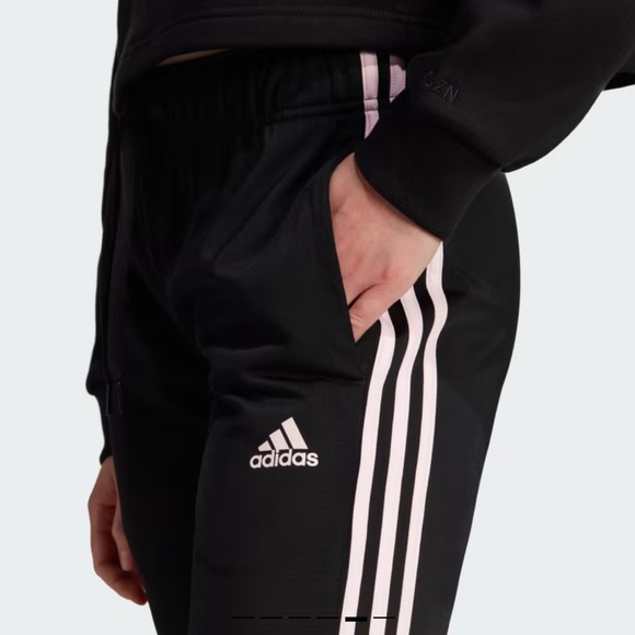 Primegreen Essentials Warm-Up Slim Tapered 3-Stripes Track Pants - Picture 4 of 4